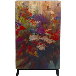 Armoire ethnique fleurie - Kare Design