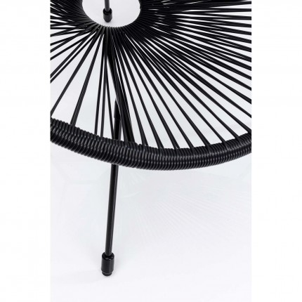 Fauteuil de jardin Acapulco Mono noir Kare Design