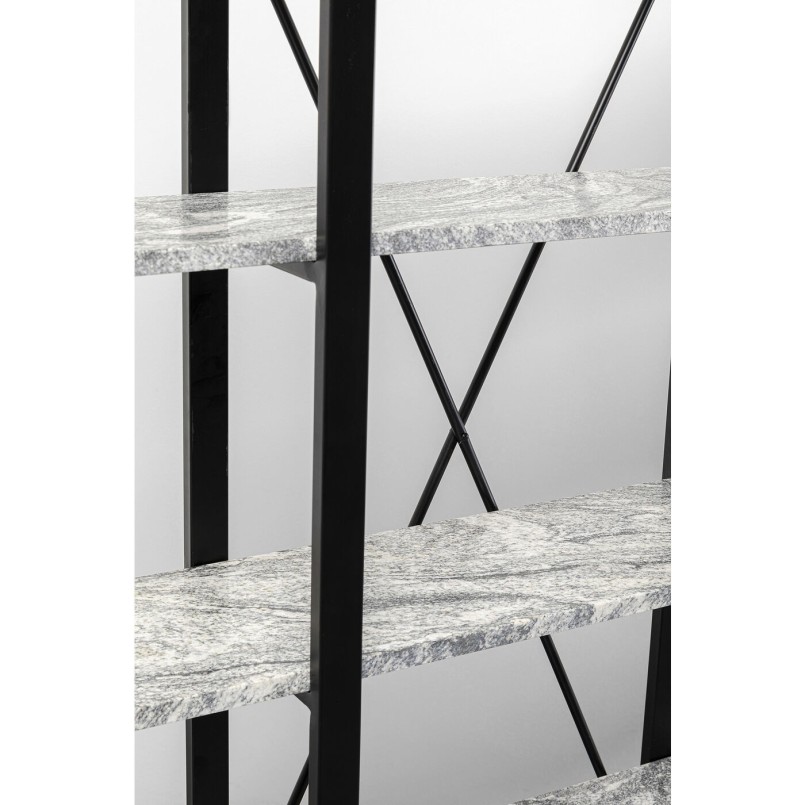 Étagère en granite gris et blanc - Okinawa - Kare Design