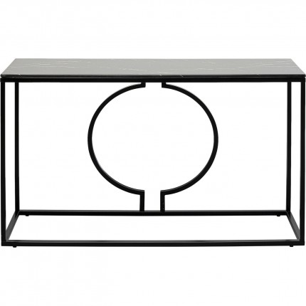 Console Miami Loft 120x35cm noire Kare Design