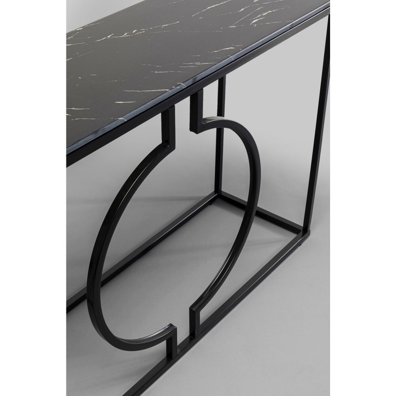 Console rétro noire - Miami Loft - Kare Design
