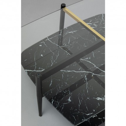 Table basse Noblesse ovale 140x76cm Kare Design