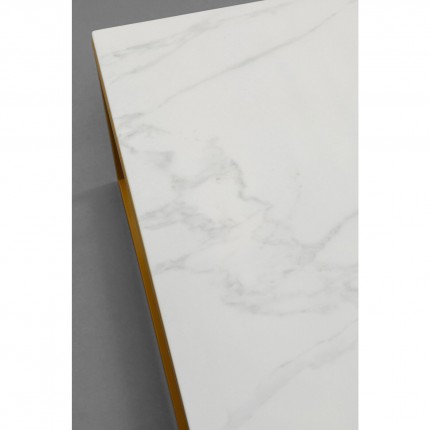 Table basse Key West 120x60cm blanche Kare Design