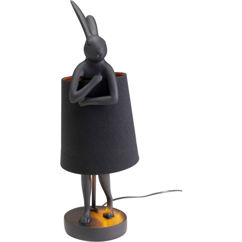 Lampe lapin noir - Animal - Kare Design
