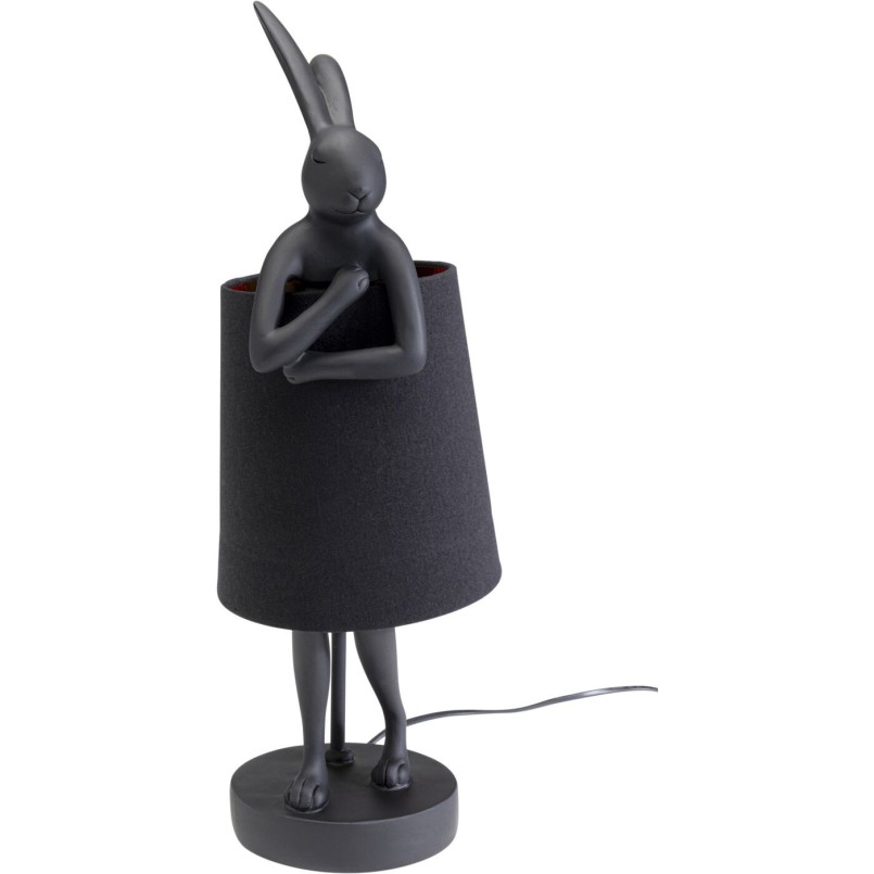 Lampe lapin noir - Animal - Kare Design