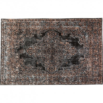 Tapis Kelim Rockstar noir Kare Design