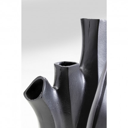 Vase Flame noir 29cm Kare Design