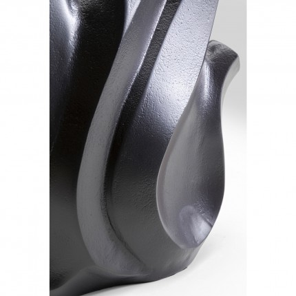 Vase Flame noir 29cm Kare Design