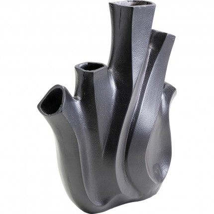 Vase Flame noir 29cm Kare Design