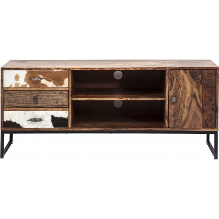 Meuble TV Rodeo 3 Tiroirs 2 Portes Kare Design