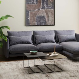 Steel and aluminum coffee tables - Diego - Kare Design