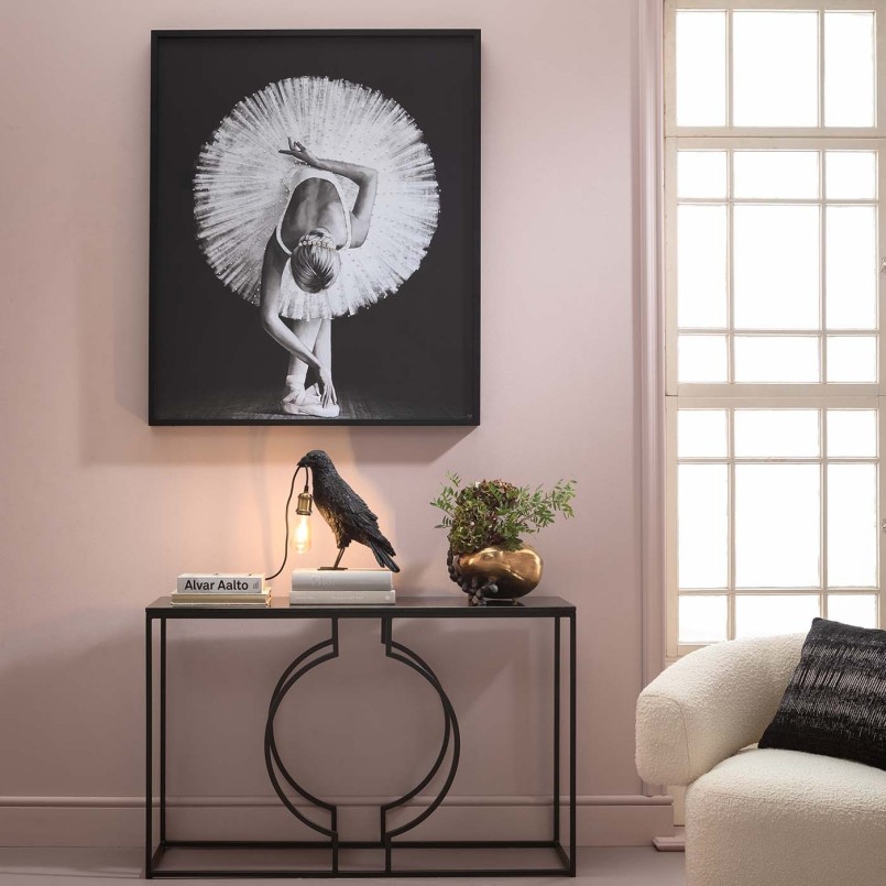 Retro black console - Miami Loft - Kare Design