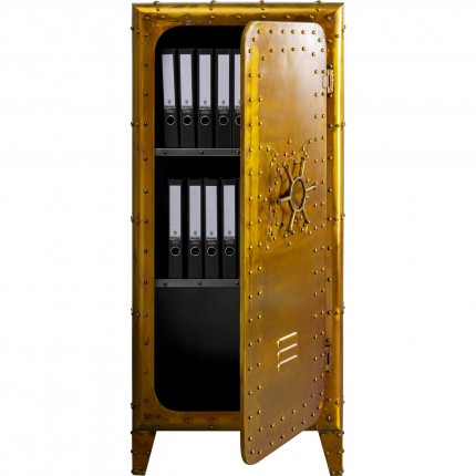 Coffre Locker doré Kare Design