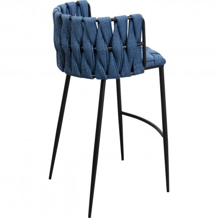 Tabouret de bar Saluti bleu Kare Design