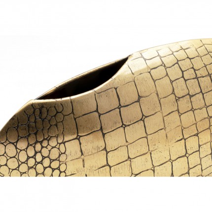 Vase serpent doré 12cm Kare Design