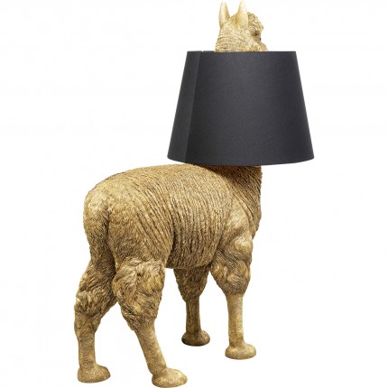 Lampadaire lama 108cm doré Kare Design