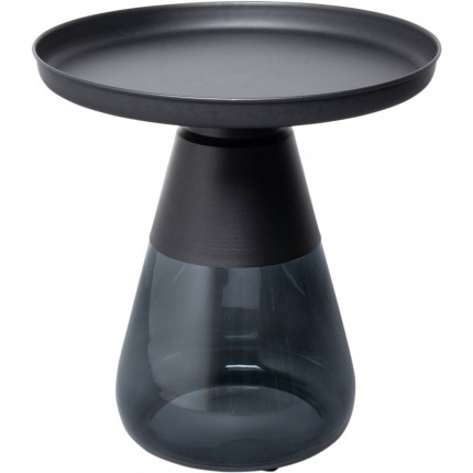 Table d'appoint Bottiglia 50cm noire Kare Design