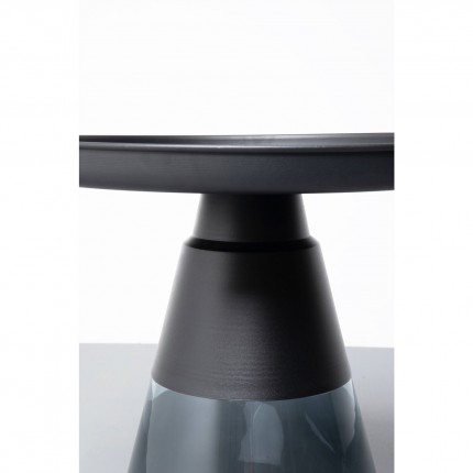 Table d'appoint Bottiglia 50cm noire Kare Design