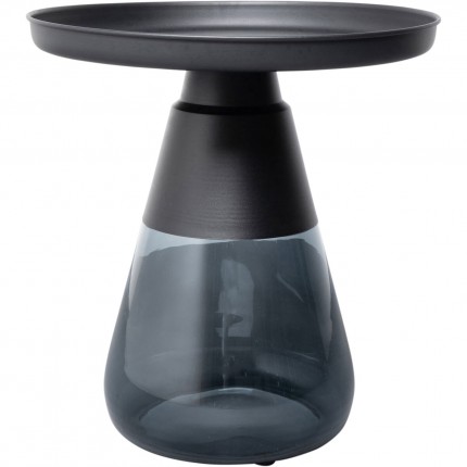 Table d'appoint Bottiglia 50cm noire Kare Design