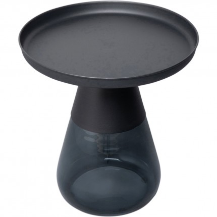 Table d'appoint Bottiglia 50cm noire Kare Design