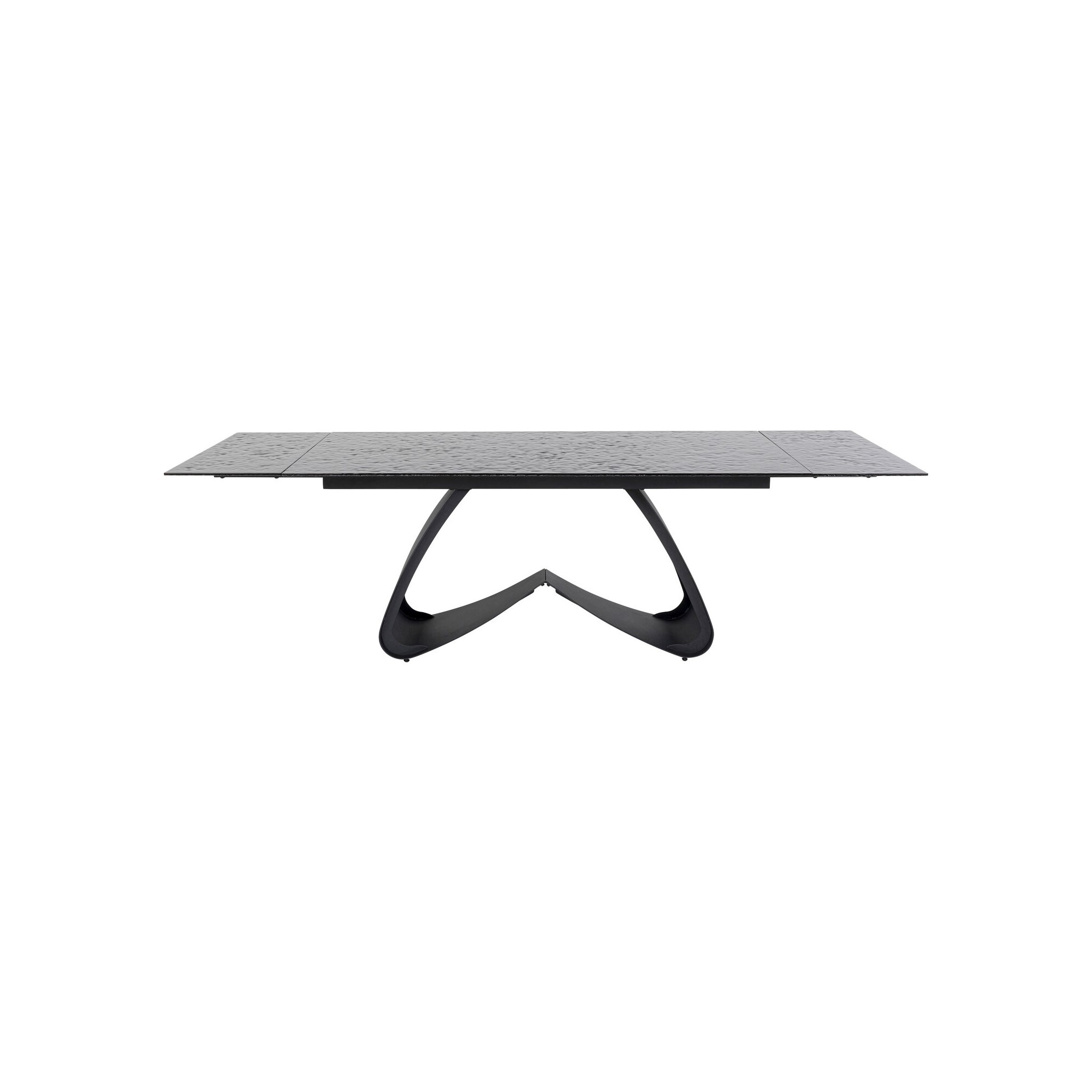 Table à rallonges  Bellagio verre 180(40+40)x95cm