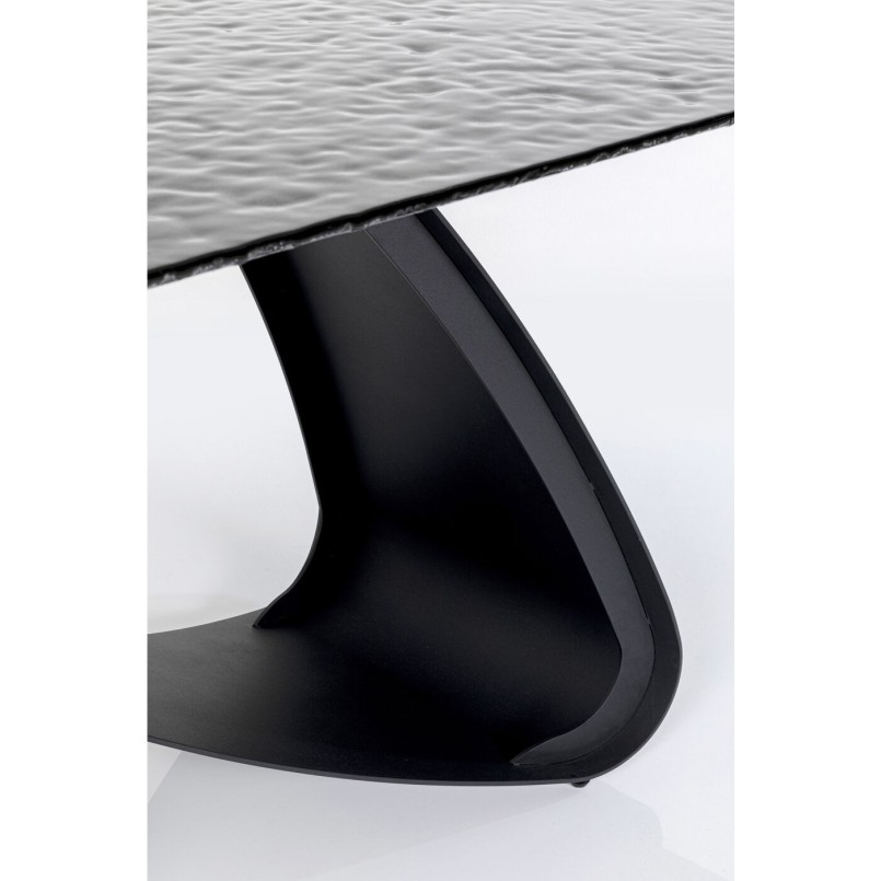 Table à rallonges  Bellagio verre 180(40+40)x95cm