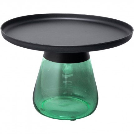 Table basse Bottiglia 60cm verte Kare Design