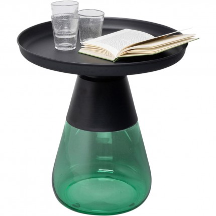 Table d appoint Bottiglia vert Ø50cm