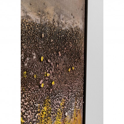 Peinture Vista 90x120cm jaune Kare Design