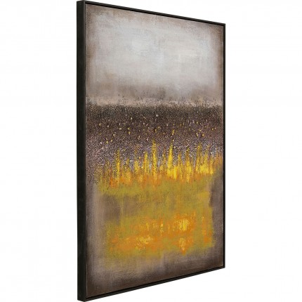 Peinture Vista 90x120cm jaune Kare Design