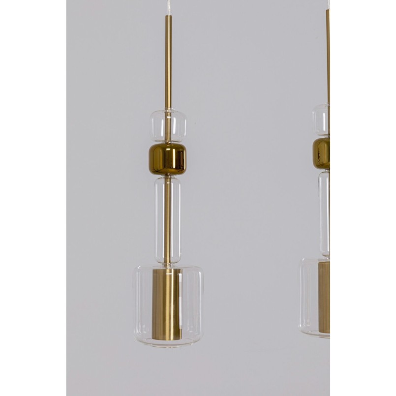 Suspension Candy Bar doré 70cm