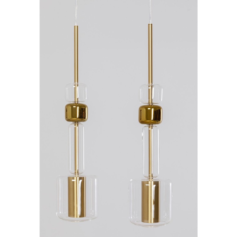 Suspension Candy Bar dore 103cm