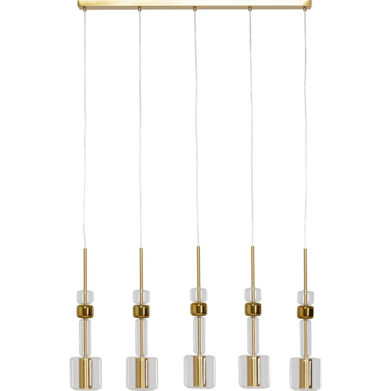 Suspension Candy Bar dore 103cm