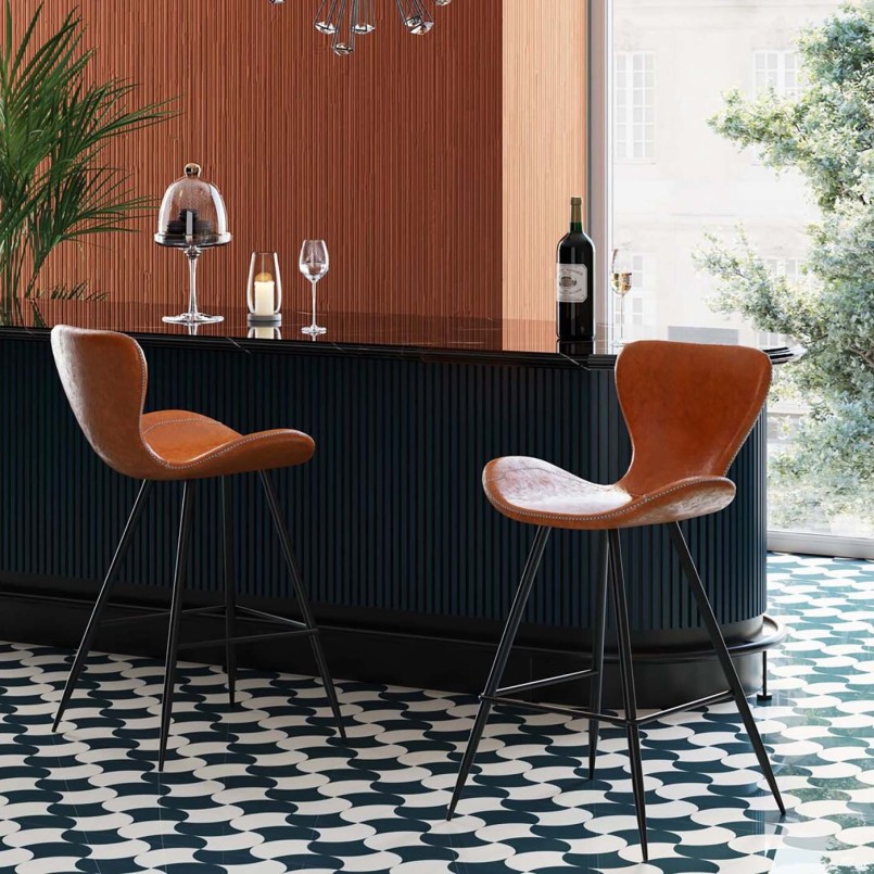 Tabouret de bar rustique marron - Rusty - Kare Design