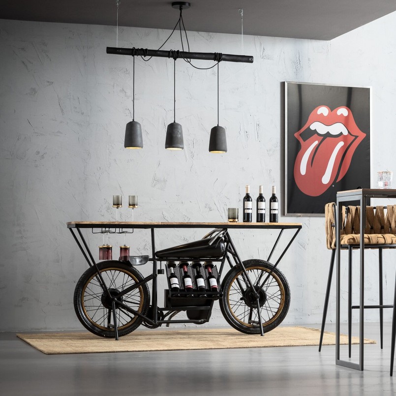 Table de bar industrielle - Moto - Kare Design