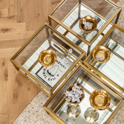 Tables basses Luigi set de 4 Kare Design Tables basses Luigi set de 4 Kare Design