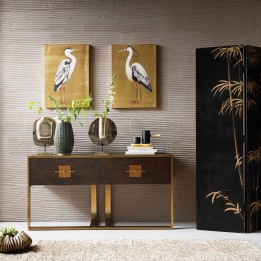 Console rétro en bois - Osaka - Kare Design