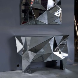 Modern mirror console - Prisma - Kare Design