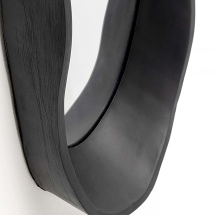 Miroir Dynamic 61x29cm noir Kare Design
