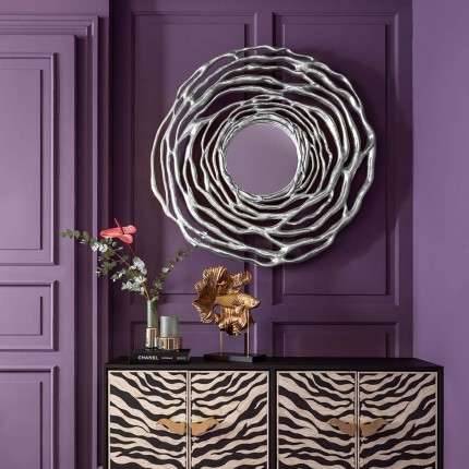 Miroir Twiggy 121cm argenté Kare Design