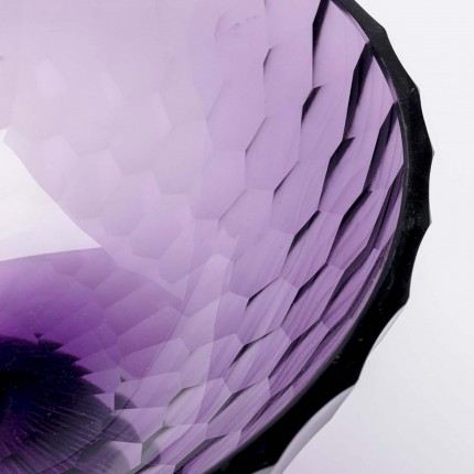 Vase Duetto violet 23cm Kare Design