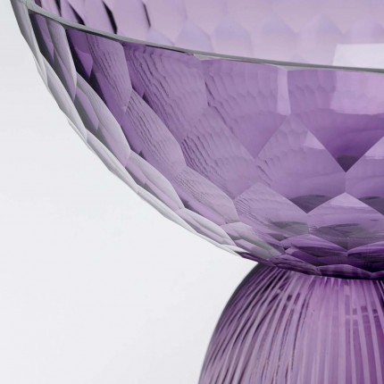 Vase Duetto violet 23cm Kare Design