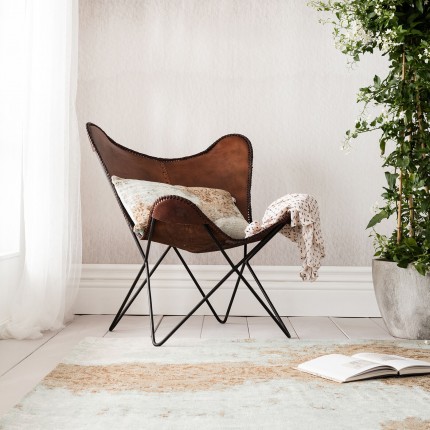 Fauteuil Butterfly Brown Kare Design Fauteuil Butterfly Brown Kare Design