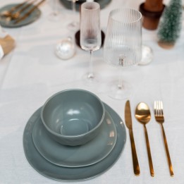 Sage matte ceramic bowls - Organic - Kare Design