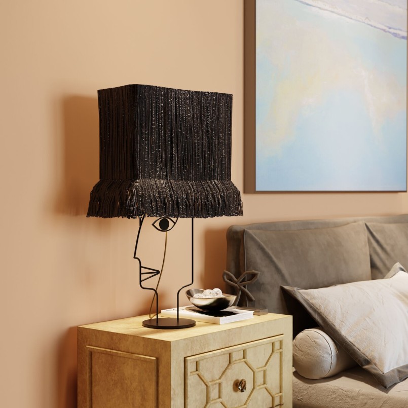 Chevet ethnique couleur champagne - Alhambra - Kare Design