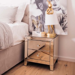 Chevet glamour miroir - Luxury - Kare Design