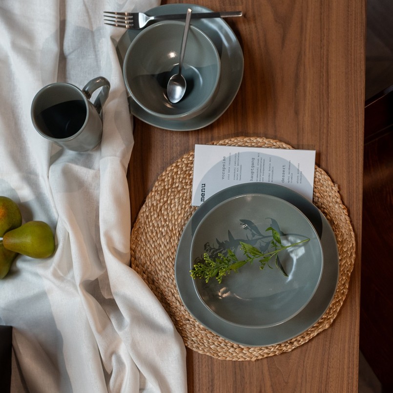 Sage matte ceramic bowls - Organic - Kare Design
