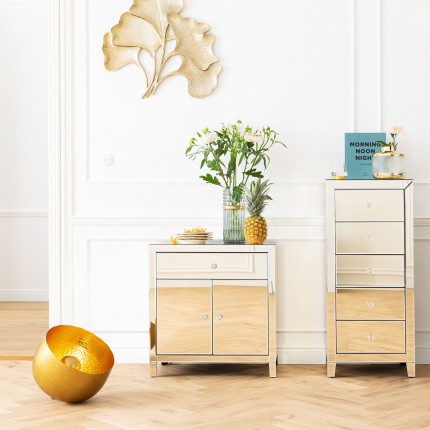 Commode Luxury Champagne 2 portes 1 tiroir Kare Design Commode Luxury Champagne 2 portes 1 tiroir Kare Design