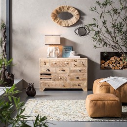 Commode ethnique en bois - Puro - Kare Design