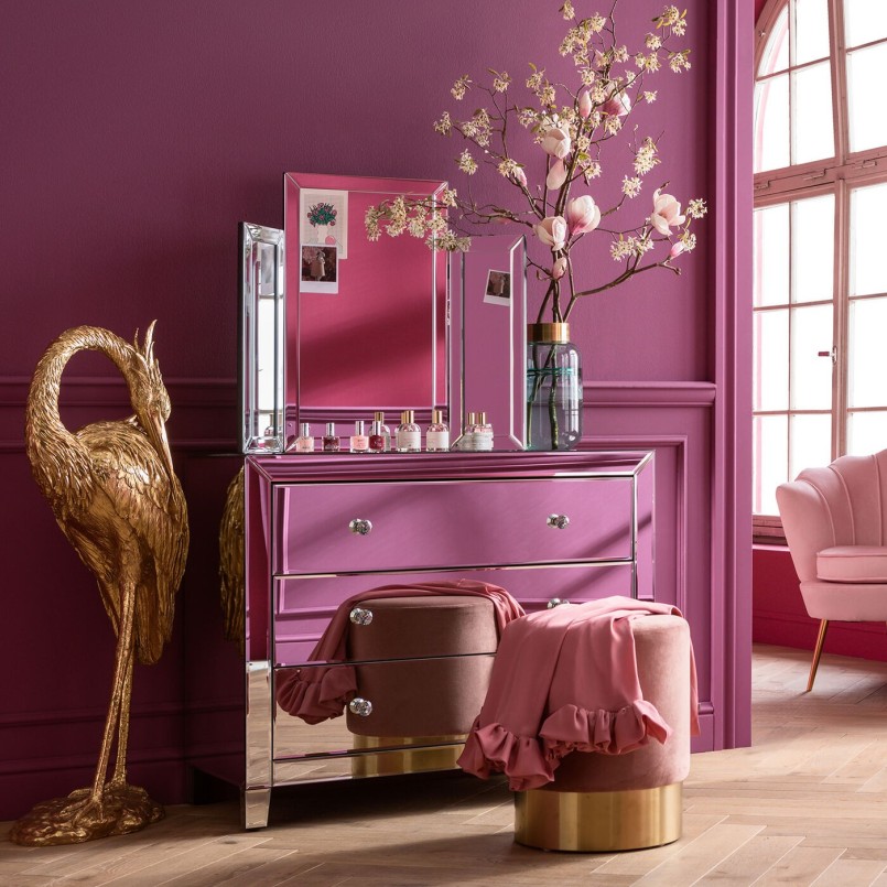 Elegant mirror chest of drawers - Luxury - Kare Design